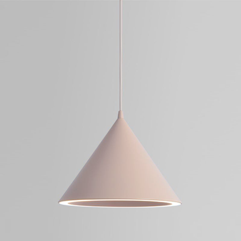 Minimalist Cone LED Pendant Light for Bedrooms and Modern Dining Areas