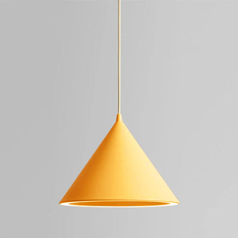 Minimalist Cone LED Pendant Light for Bedrooms and Modern Dining Areas