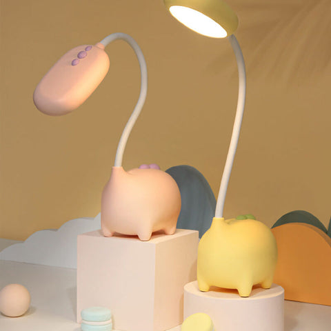 Modern LED Desk Lamp with Flexible Gooseneck for Reading and Study