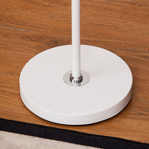 Minimalist Floor Lamp with Curved Neck and E27 Socket