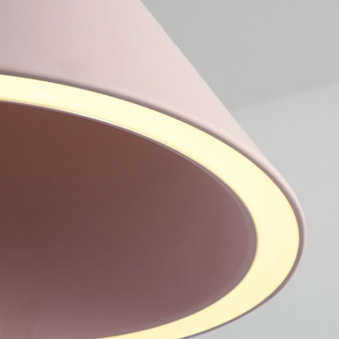 Minimalist Cone LED Pendant Light for Bedrooms and Modern Dining Areas