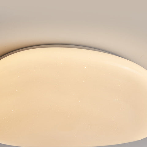 Pebble-Shaped LED Flush Mount Ceiling Light for Bedrooms and Bathrooms