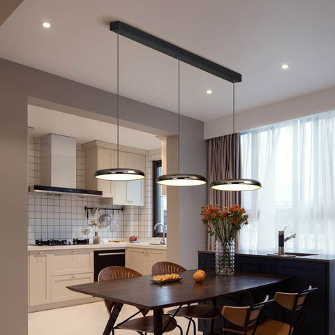 Slim LED Pendant Light for Kitchen Island and Bedroom Task Lighting
