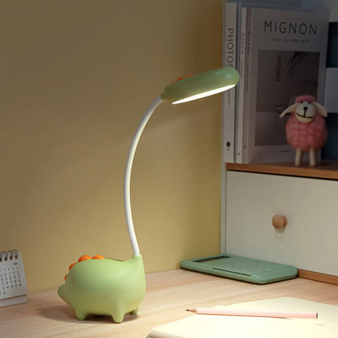 Modern LED Desk Lamp with Flexible Gooseneck for Reading and Study