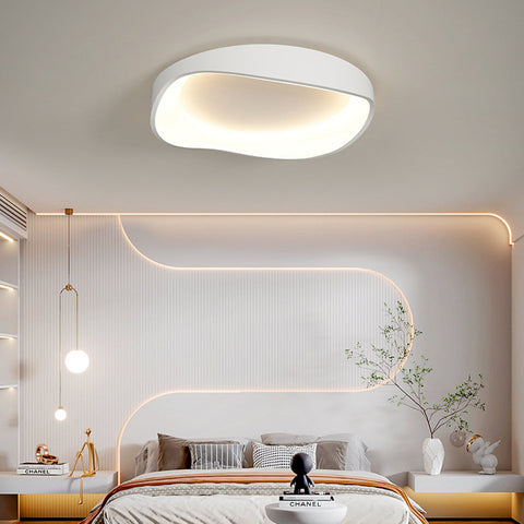 Modern Wave LED Ceiling Light for Living Rooms, Bedrooms, and Dining Areas