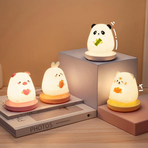 Silicone Animal Night Light with USB Rechargeable LED — product view