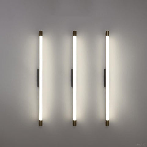 Slim Linear LED Vanity Wall Light with Aluminum Frame for Vanities