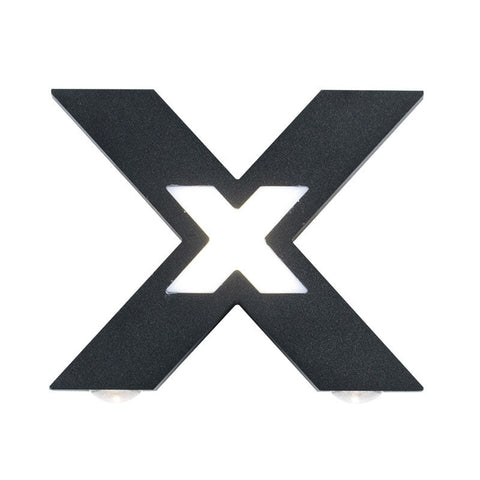 X-Design Outdoor LED Wall Light with Up-and-Down Beams