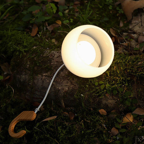 Portable Rechargeable LED Camping Lantern with Hanging Hook for Outdoor Adventures