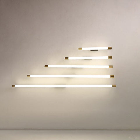 Slim Linear LED Vanity Wall Light with Aluminum Frame for Vanities