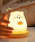 Silicone Animal Night Light with USB Rechargeable LED — product view