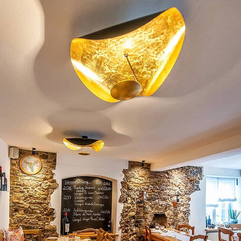 Convertible LED Pendant and Ceiling Light for Living and Dining Rooms
