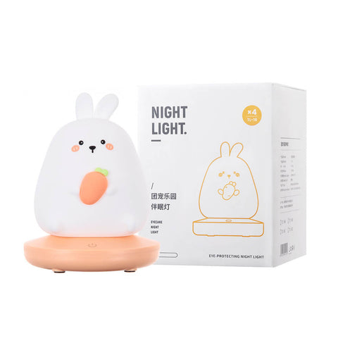 Silicone Animal Night Light with USB Rechargeable LED — product view