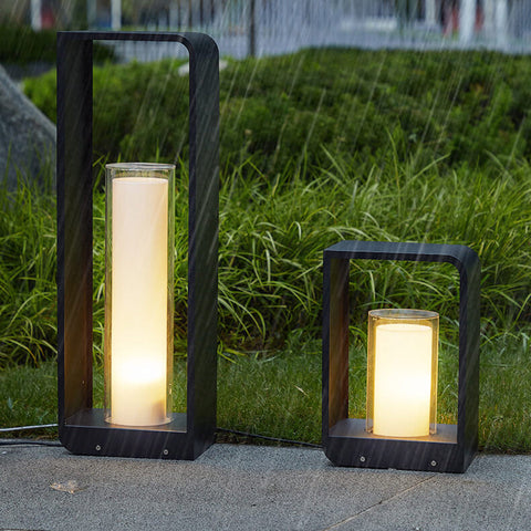 Solar Outdoor Lantern with Remote-Controlled Light for Patios and Gardens