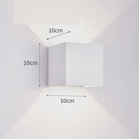 Modern LED Up and Down Wall Light for Living Rooms and Hallways