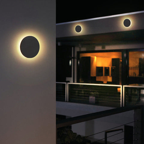 LED Outdoor Wall Light with Motion Sensor for Patios and Gardens