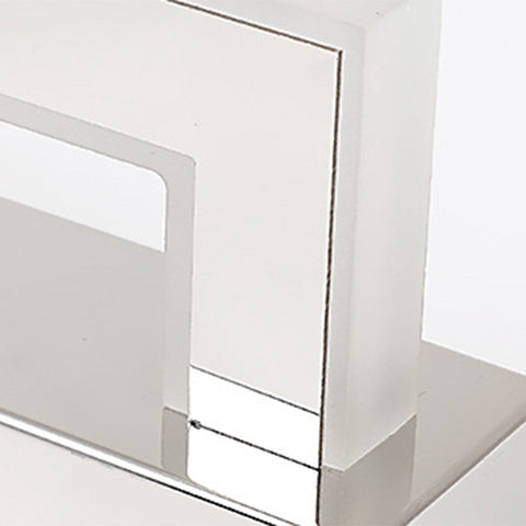 Mirror-Front LED Vanity Light for Bathroom and Bedroom Lighting
