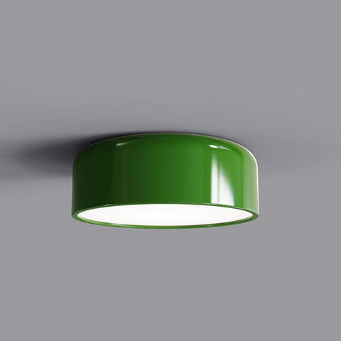 Vintage Drum LED Ceiling Light for Bedrooms, Kitchens, and Studies