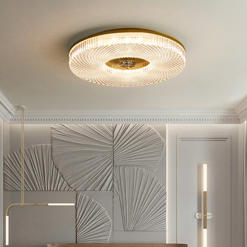 Round Acrylic LED Ceiling Light for Bedroom and Kitchen Lighting