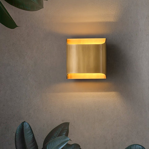 Brass Up and Down Wall Sconce