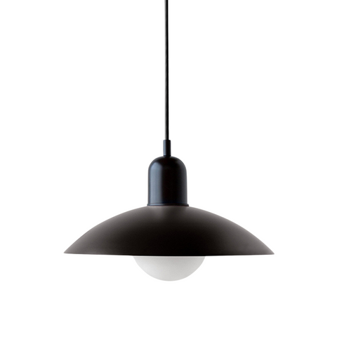 Shallow Dome Pendant Light for Kitchen Islands and Dining Tables