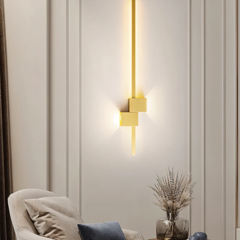 Minimalist Aluminum LED Wall Light for Modern Ambient Lighting