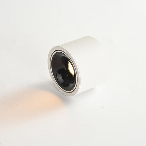 Adjustable Round LED Ceiling Spotlight with Focused Beam for Interiors
