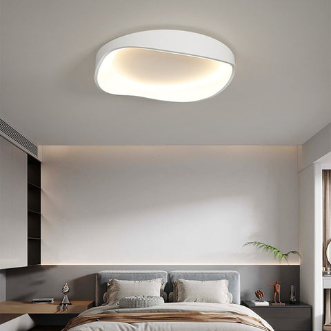 Modern Wave LED Ceiling Light for Living Rooms, Bedrooms, and Dining Areas