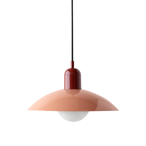 Shallow Dome Pendant Light for Kitchen Islands and Dining Tables