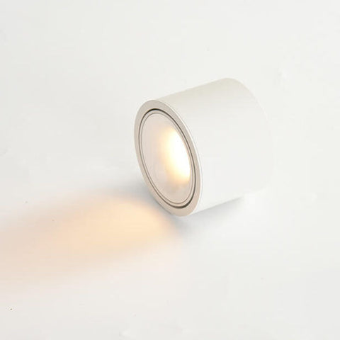 Adjustable Round LED Ceiling Spotlight with Focused Beam for Interiors