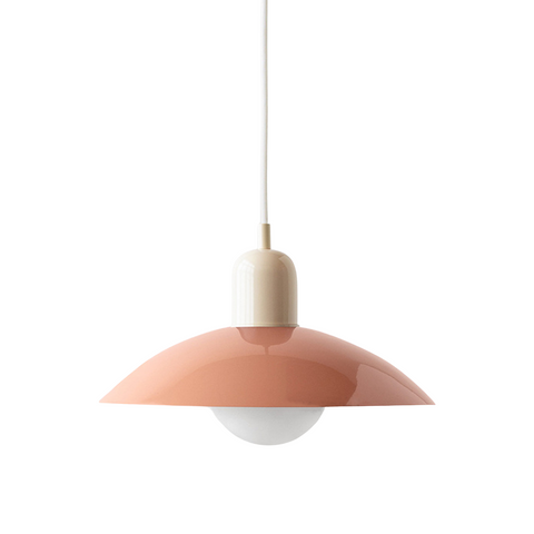 Shallow Dome Pendant Light for Kitchen Islands and Dining Tables