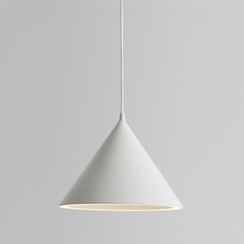 Minimalist Cone LED Pendant Light for Bedrooms and Modern Dining Areas