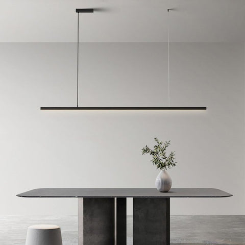 Linear LED Pendant Light for Kitchen Island and Dining Table Lighting