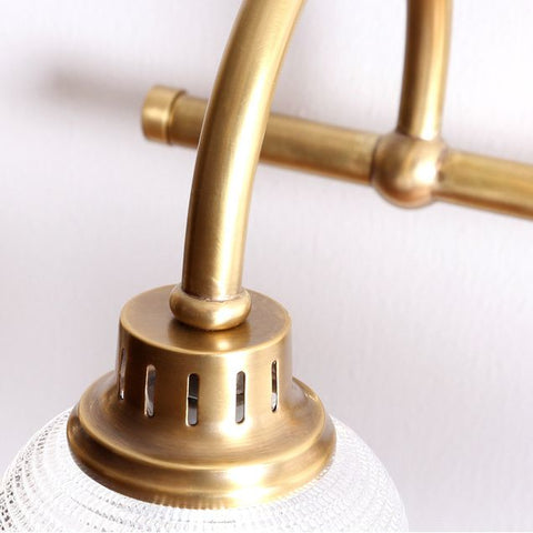 Prismatic Glass Vanity Wall Light for Bathroom and Makeup Lighting