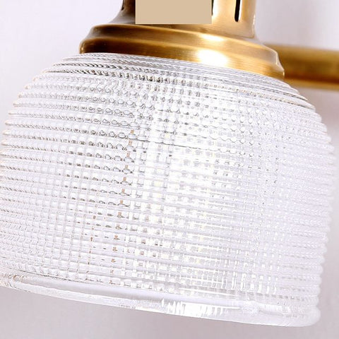 Prismatic Glass Vanity Wall Light for Bathroom and Makeup Lighting