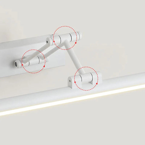 Adjustable LED Vanity Light for Bathroom Mirrors and Makeup Lighting