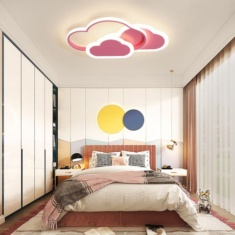 Kids' Shape LED Flush Mount Ceiling Light for Bedroom and Playroom