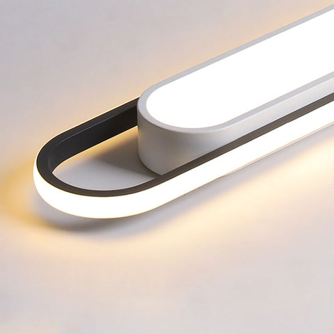 Layered LED Flush Mount Ceiling Light for Bedroom and Living Room