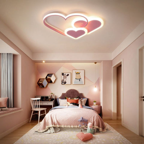 Kids' Shape LED Flush Mount Ceiling Light for Bedroom and Playroom