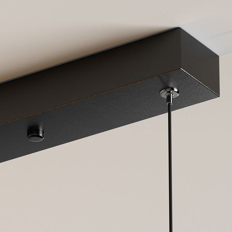 Mountain LED Linear Pendant Light for Dining Rooms, Offices, and Cafes