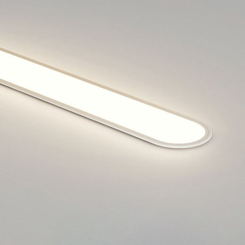 Oval LED Flush Mount Ceiling Light for Bedrooms and Living Rooms
