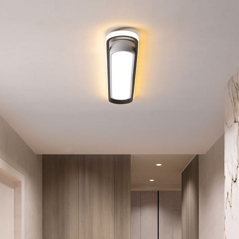 Layered LED Flush Mount Ceiling Light for Bedroom and Living Room