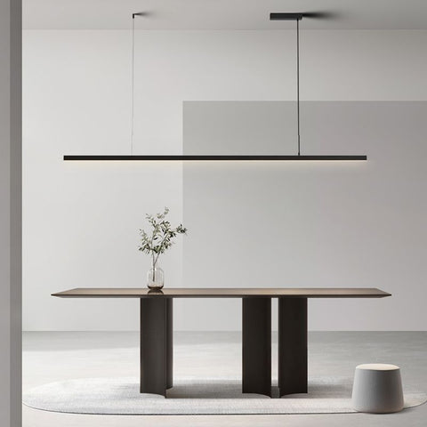 Linear LED Pendant Light for Kitchen Island and Dining Table Lighting