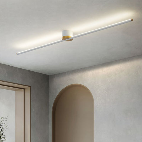 Minimalist Linear LED Ceiling Light for Bedrooms and Living Rooms