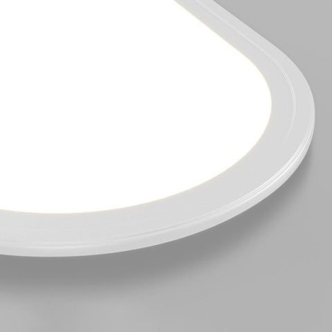 Oval LED Flush Mount Ceiling Light for Bedrooms and Living Rooms