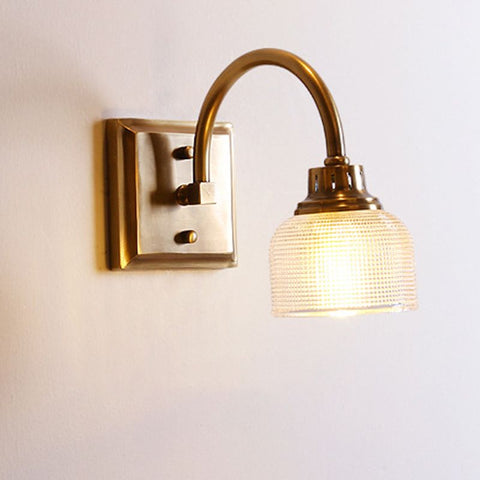 Prismatic Glass Vanity Wall Light for Bathroom and Makeup Lighting