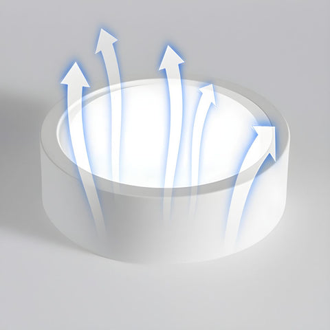 Minimalist Iron LED Ceiling Light for Modern Indoor Lighting