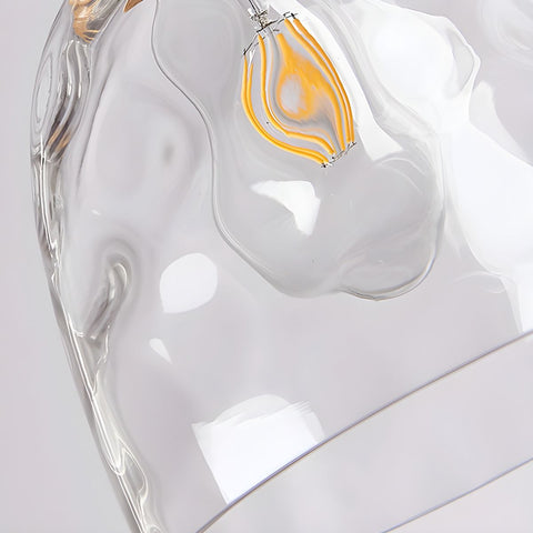 Pendant Light with Clear Glass Shade