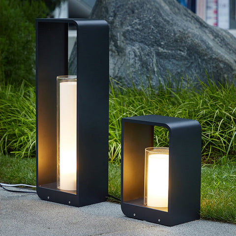 Solar Outdoor Lantern with Remote-Controlled Light for Patios and Gardens