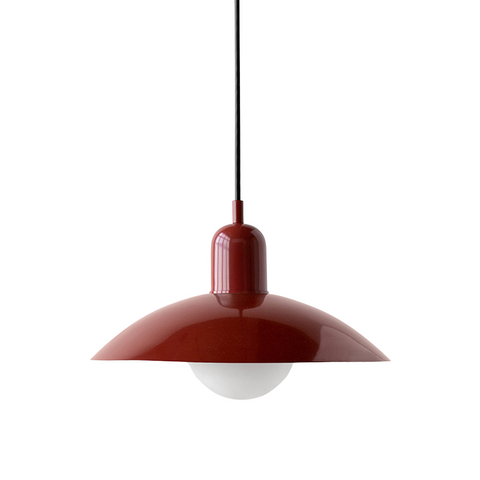 Shallow Dome Pendant Light for Kitchen Islands and Dining Tables